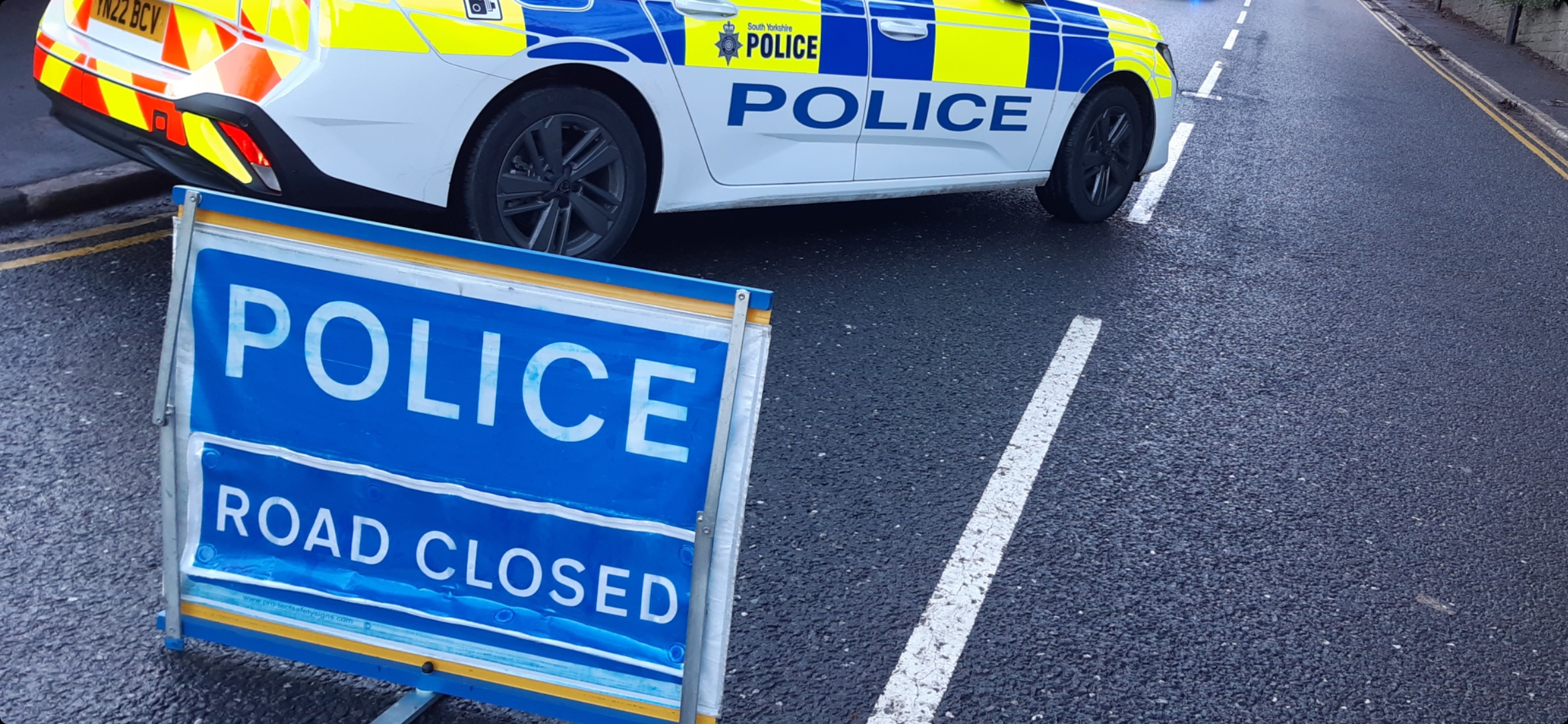 Mosborough Parkway Sheffield closed by police due to incident